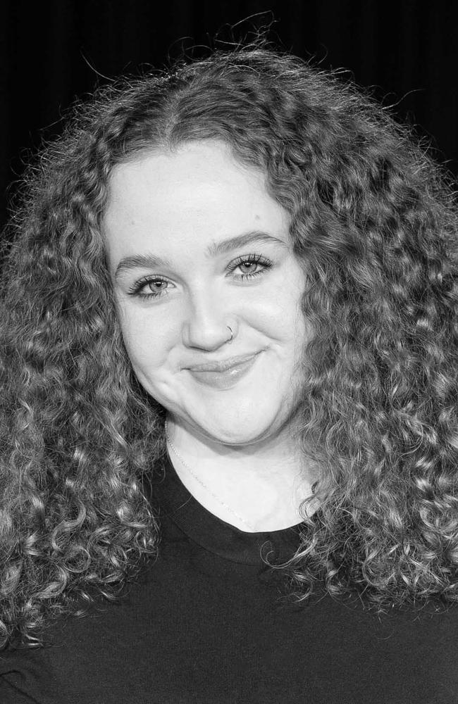 Josie Ross from Queensland Academies Creative Industries The Addams Family musical cast.