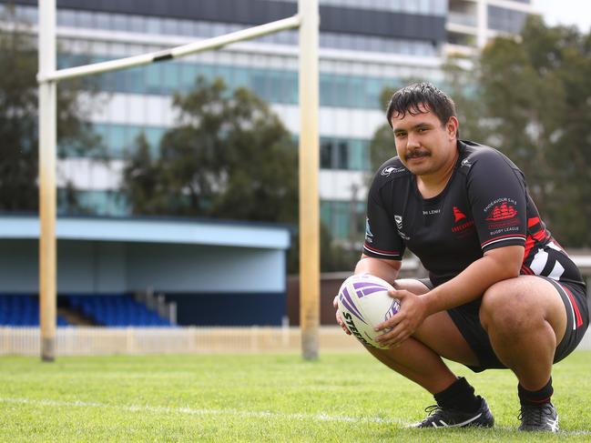 Izayah Tuigamala has played for the NSW U16s. Picture: Toby Zerna