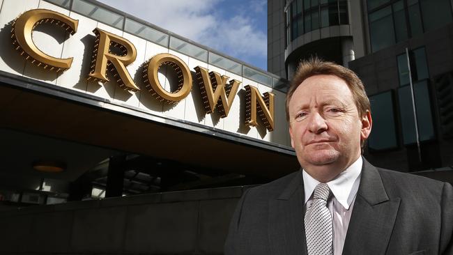 Barry Felstead at Melbourne's Crown Casino.