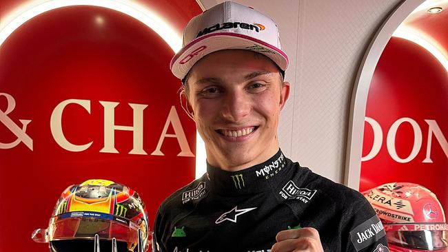 Australian McLaren driver Oscar Piastri after winning the Miami Grand Prix. Picture: @oscarpiastri/Instagram