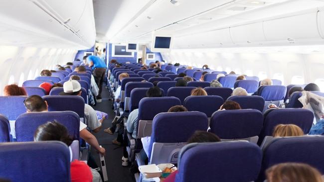 The carry-on luggage blitz comes as flight delays are caused when people try to stow oversized bags into the overhead compartment. Picture: iStock