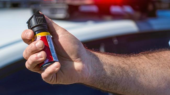 Mr McMaster said without clear legislation, regulatory amendments and reporting guidelines the government was wading into dangerous legal territory with its capsicum spray move. Picture: Trevor Veale