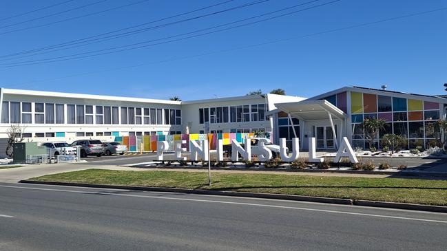 The Peninsula Hotel Motel on Victoria Rd, Taperoo.