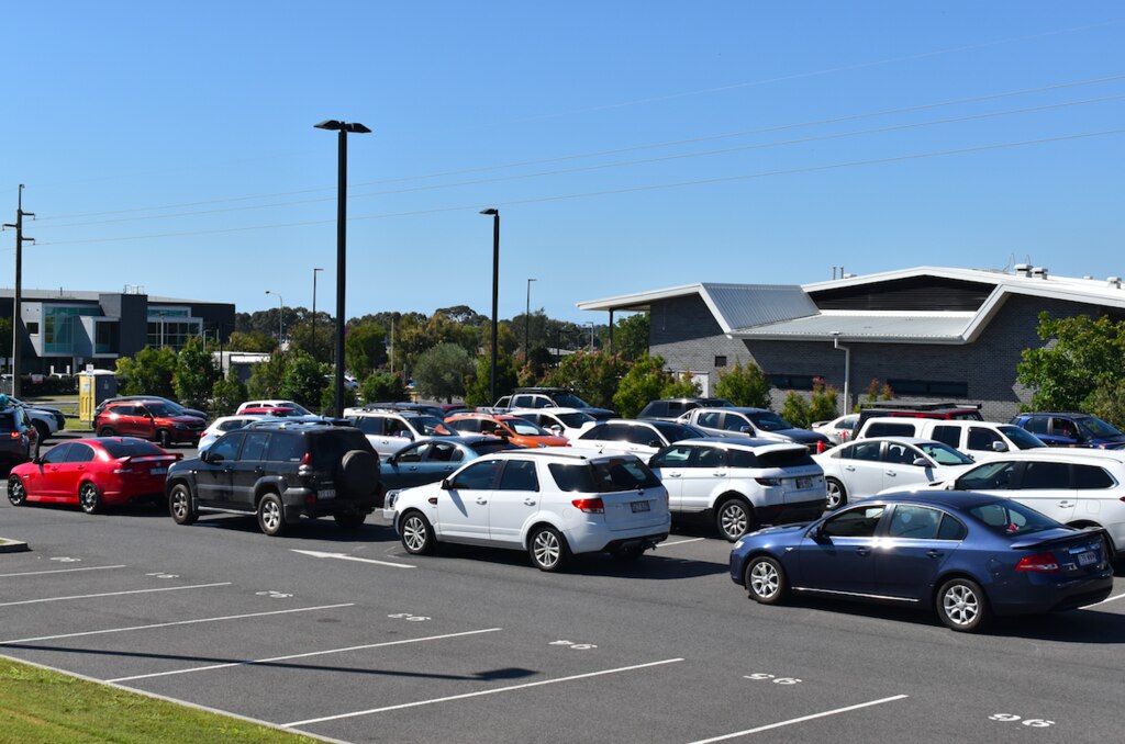 Hervey Bay Fever Clinic on Monday. Picture: Isabella Magee