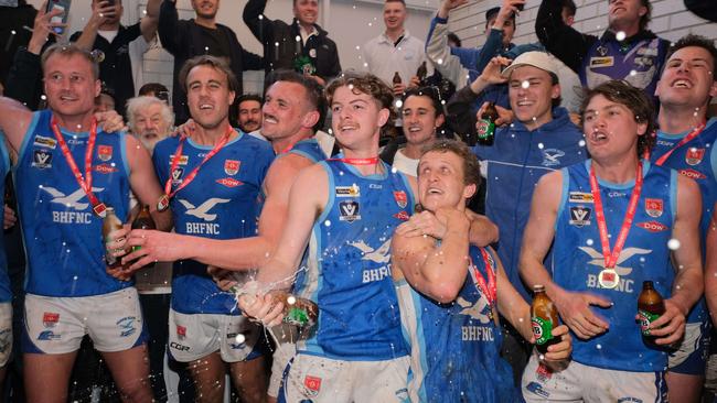 Bellarine league premiers. Picture: Mark Wilson