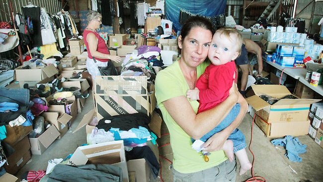 The waters may be long gone, but for many Queensland families caught in ...