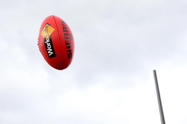 Prize: League best-and-fairest medals in 2016 also went to Lake Wendouree’s Ben Taylor (Ballarat Football League’s WL Henderson Medal), Swan Hill’s Matt Wade (Central Murray’s Jack Betts Medal), Echuca’s Simon Buckley (Goulburn Valley’s Morrison Medal) and Gol Gol coach Sam Curran (Millewa’s McDonald Medal). Picture: Andy Rogers