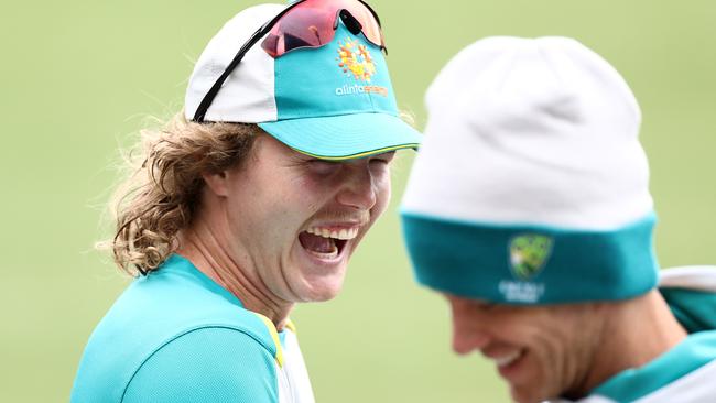 Pucovski and Tim Paine have struck up a close friendship.