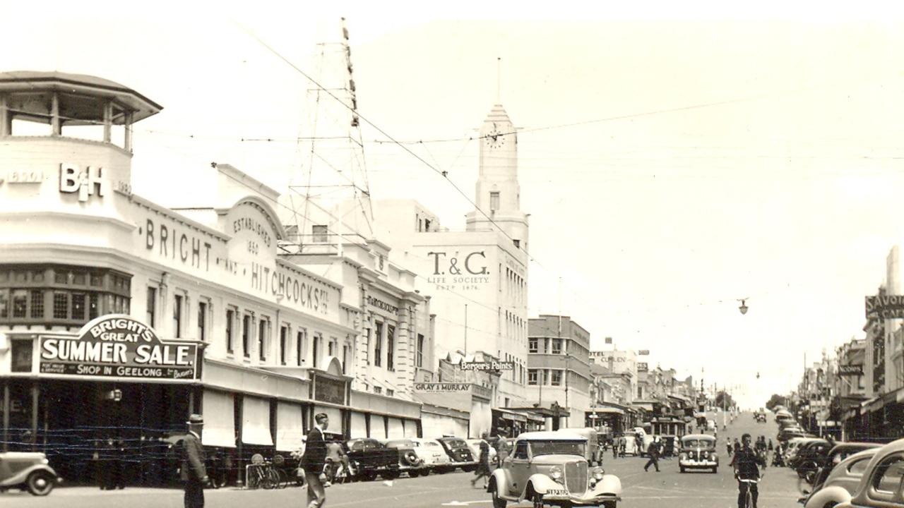 Bright and Hitchcock in the late 1940s.