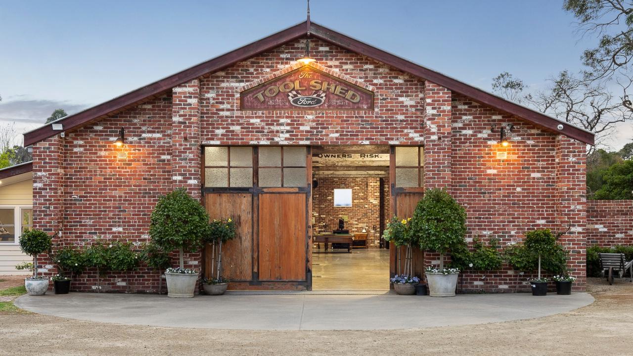 Epic shed, one of Australia’s best, at sprawling Langwarrin acreage