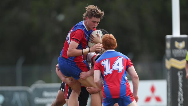 Aidan Whitaker in action for the Knights. Picture: Sue Graham