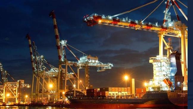 Victoria Police, Feb 21, 2020,  "Two men charged as part of port investigation: Firearms, steroids, cash and a taser seized. Those working within the Victorian Maritime industry can expect to see Taskforce Trident members around the docks on a regular basis. More Link symbolhttp://bit.ly/32b4Yje" Picture: @VictoriaPolice/TwitterSource: https://twitter.com/VictoriaPolice/status/1230707518269087747/photo/1