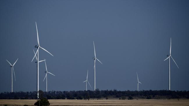 The Dulacca Wind Farm which will power up to 124,000 Queensland homes a year.