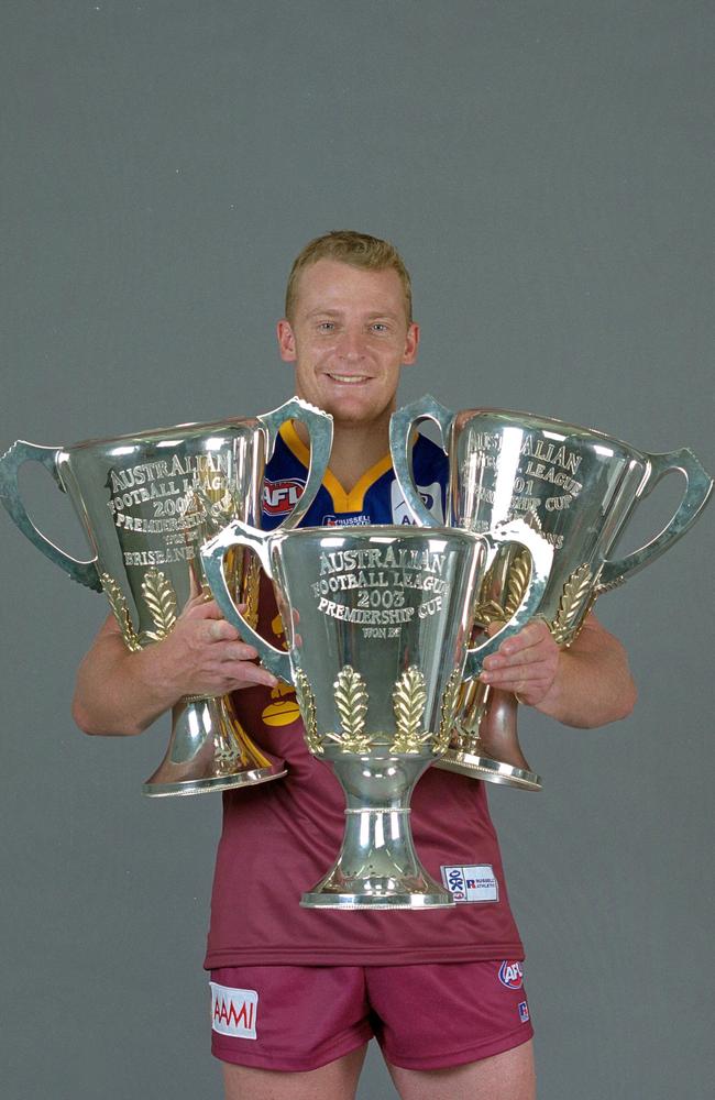 Michael Voss was a triple premiership player with the Lions.