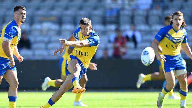 City's Tallyn Da Silva put in a man-of-the-match performance. Picture: NRL Photos/Gregg Porteous.