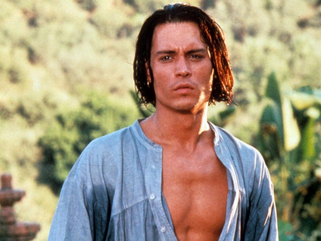 Johnny Depp in a scene from the film Don Juan DeMarco, 1994. Picture: New Line Cinema/Getty Images