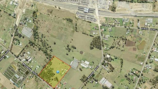 The site is located less than a kilometre from Leppington Train Station.