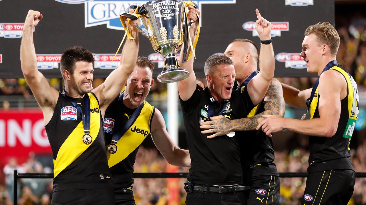 AFL Grand Final 2020 result Richmond beat Geelong, Dustin Martin Norm ...