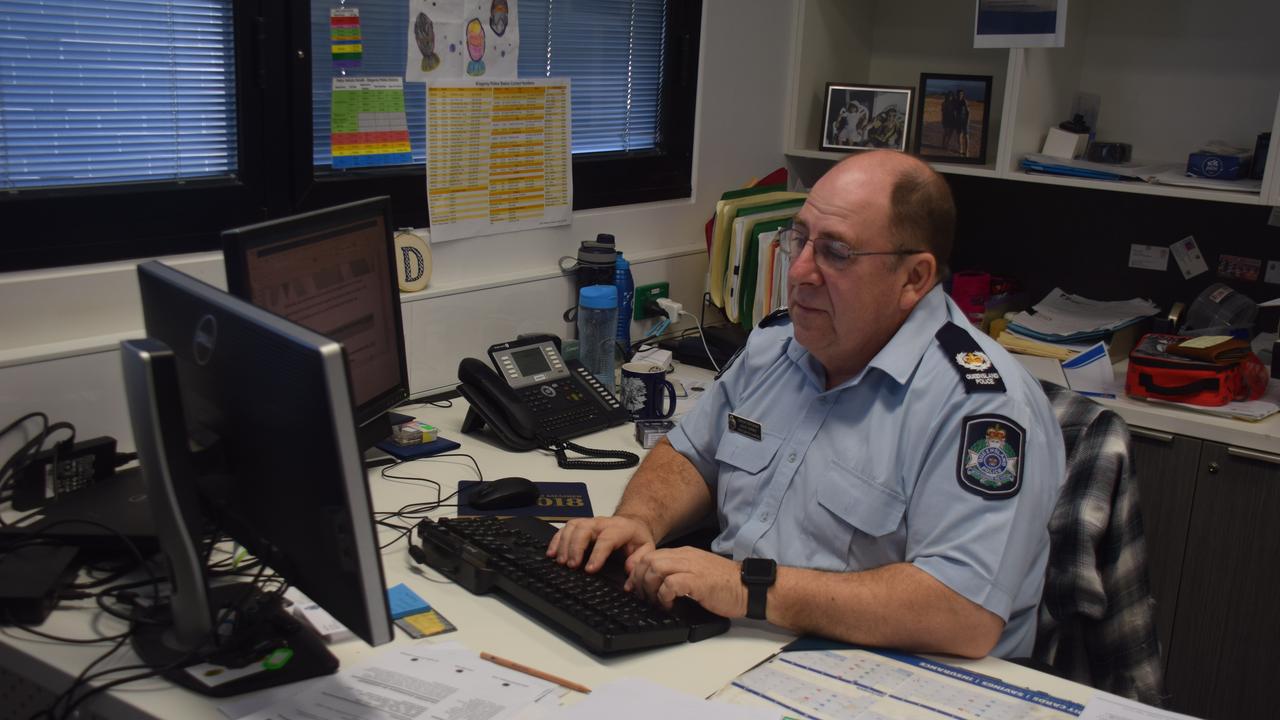 Kingaroy Senior Sargent David Tierney.
