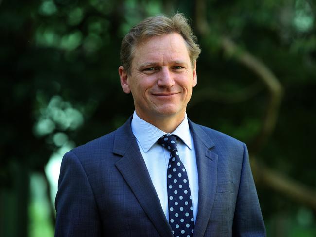 Political Editor for the ABC Andrew Probyn at Parliament House in Canberra. Picture Kym Smith