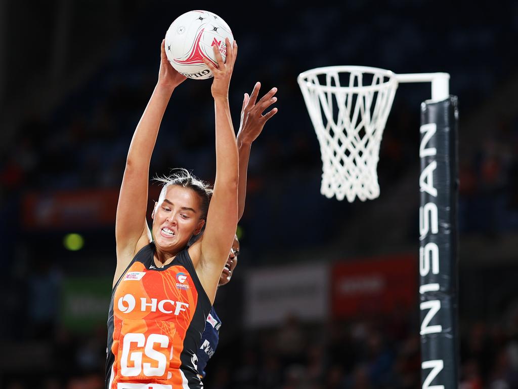 Matisse Letherbarrow playing against Sunshine Coast Lightning in May. Picture: Mark Metcalfe/Getty Images