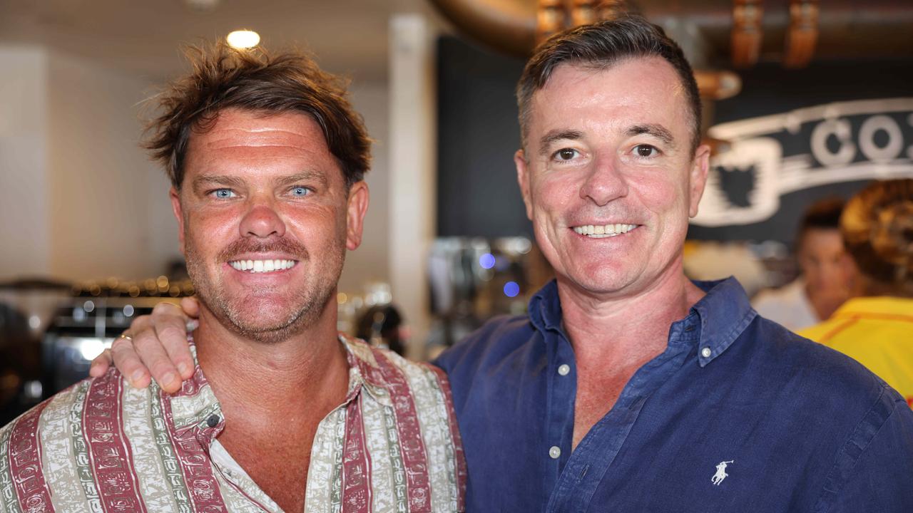 Clint Shipsey and Stepen Godfrey at the 39th Annual BMD Northcliffe Sportsmans Luncheon 2024. Picture: Portia Large