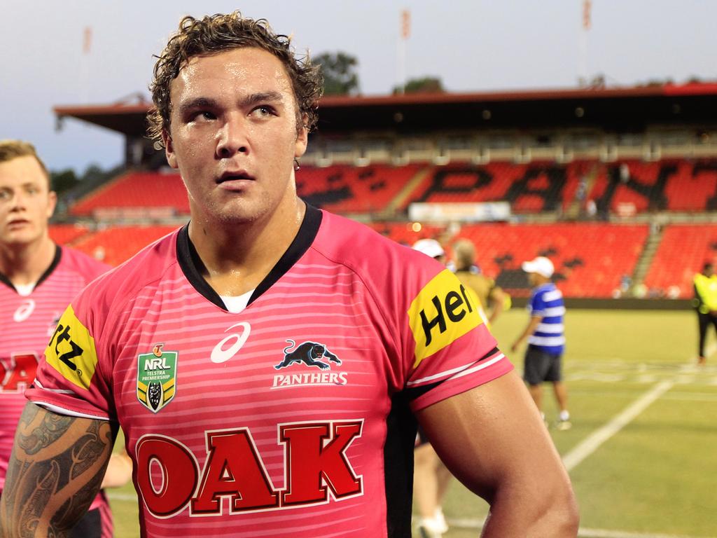 James Fisher-Harris arrived at the Panthers as a teen. Picture: Jenny Evans