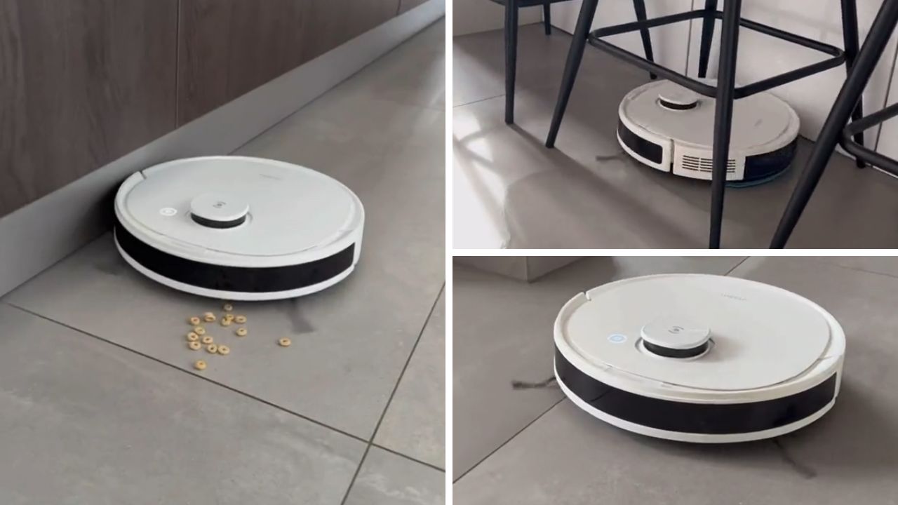 Ecovacs DEEBOT N8 drops all time low price. Picture: TikTok/@lauracleanholic.