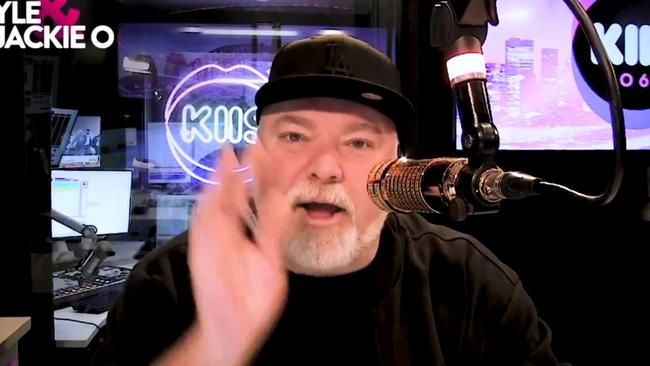 Kyle Sandilands, who made his ruling on The Project in an epic spray last week. Picture: Sunrise