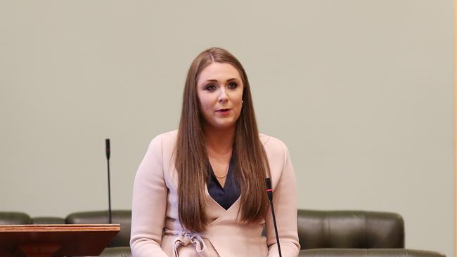 Meaghan Scanlon — what will be her future in the Parliament? Picture: Liam Kidston.