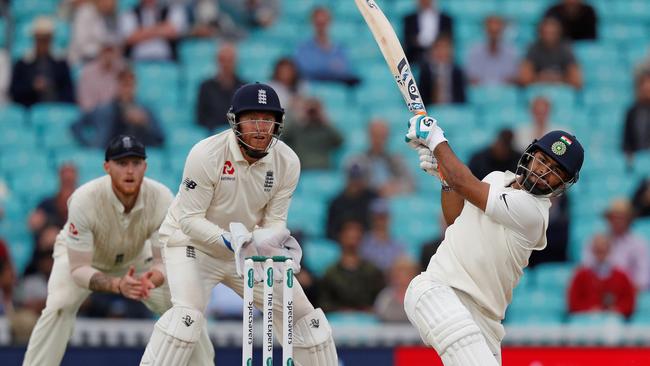 Rishabh Pant gave England some nervy moments. Picture: AFP.