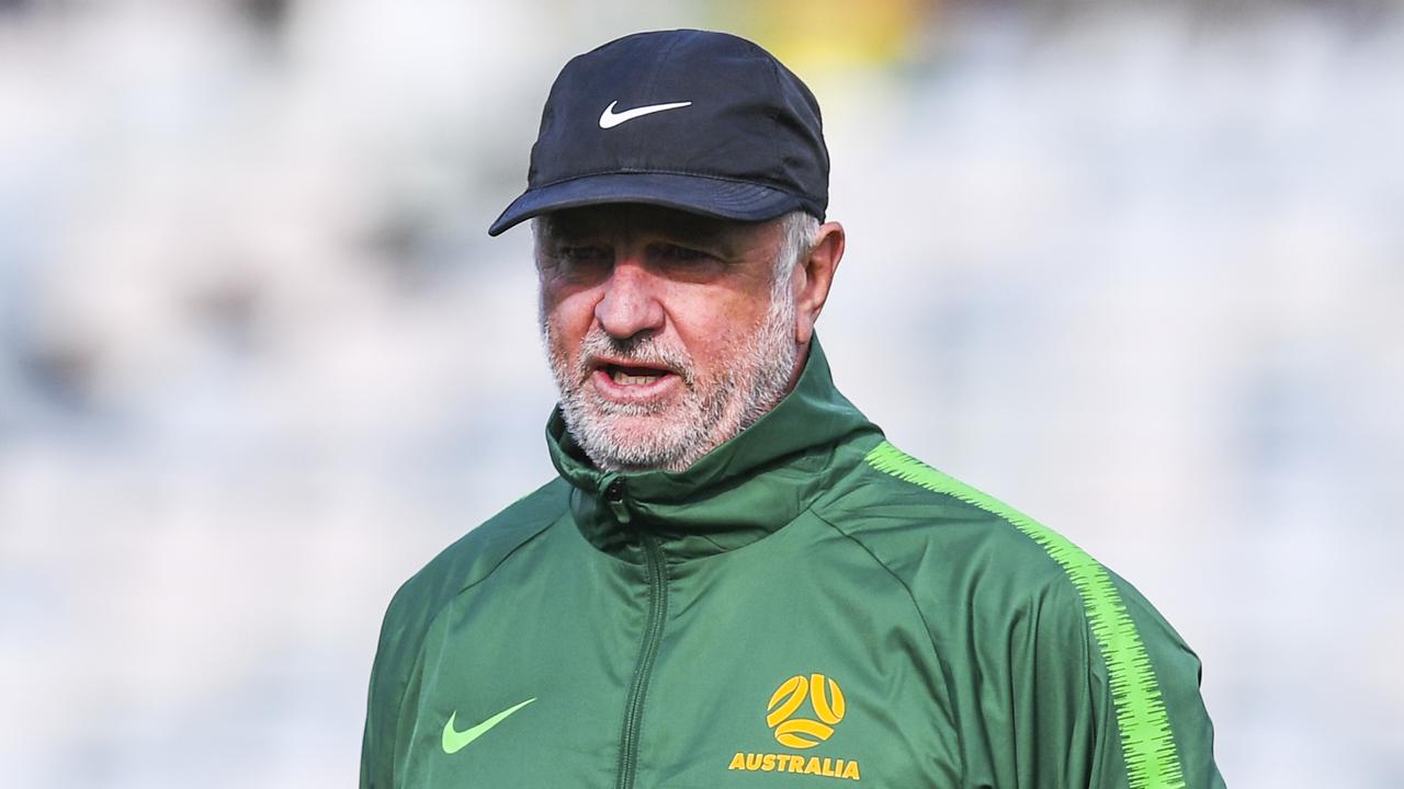 Socceroos coach Graham Arnold is expected to stay put. (AAP Image/Lukas Coch)
