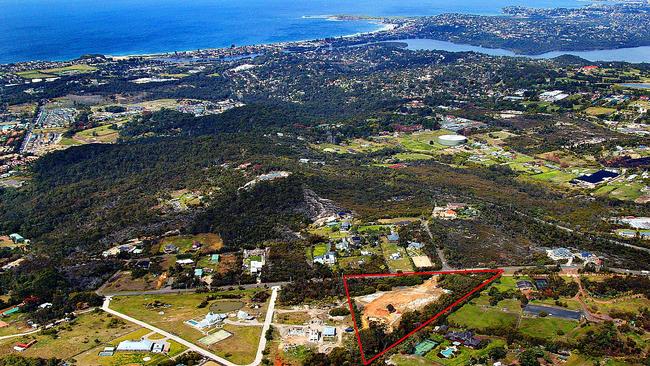 One of the parcels of land in Ingleside for sale.