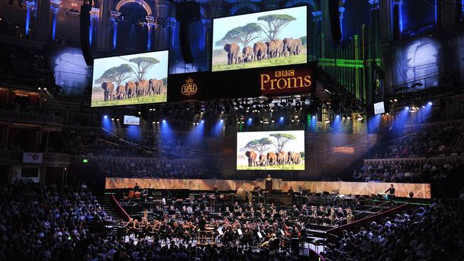 BBC Proms at the Royal Albert Hall in London.