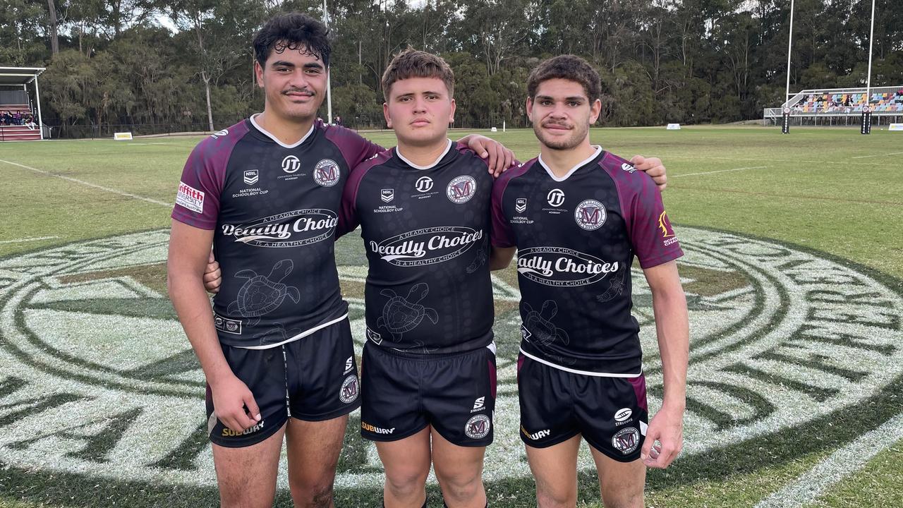 Grayson Wharakura, Haki Kennedy and Tippessa Lee of Marsden SHS.