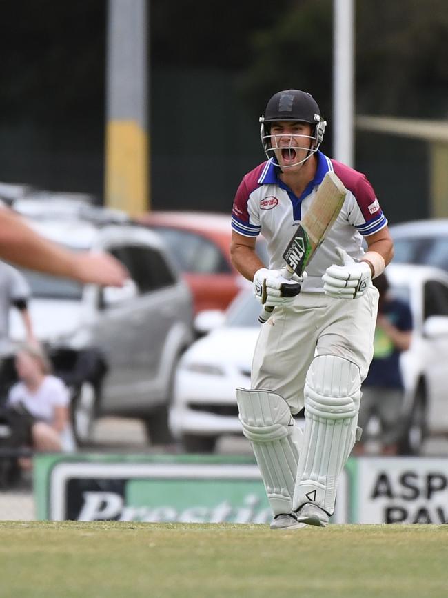 Tom Boxell batting for Knoxfield.