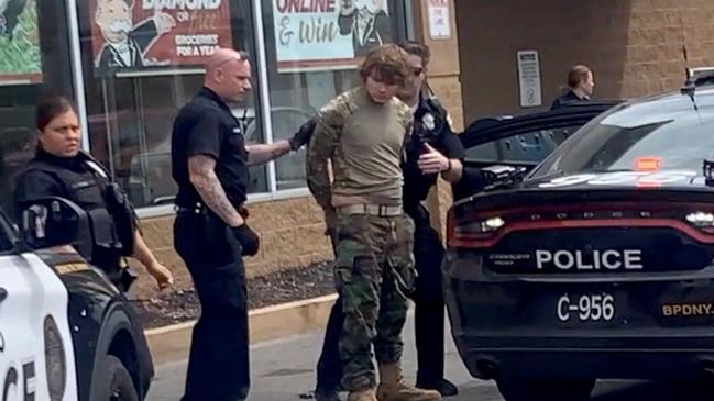 Law enforcement identified 18-year-old Payton Gendron of Conklin, NY, as the gunman. Picture: BigDawg via Reuters