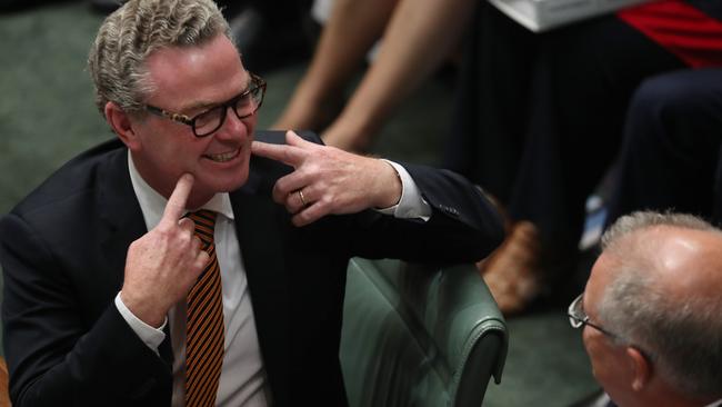 “I anticipate that we will probably lose votes here and there, will it be the end of the government? No,” Christopher Pyne said. Picture: Gary Ramage