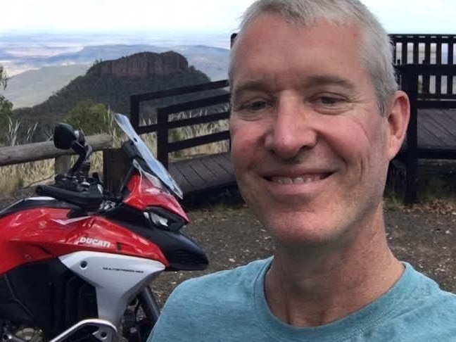 Motorbike rider Daniel McNamara, 46, was killed by teens in a stolen ute near Gunnedah. Picture: Supplied