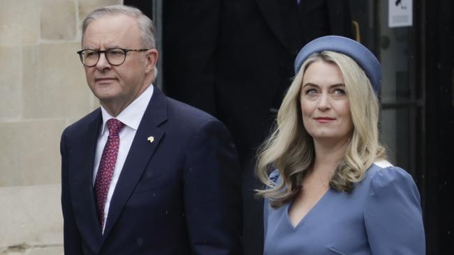 Jodie Haydon also accompanied the Prime Minister to London for the coronation of King Charles III in May last year. (Photo by Jeff J Mitchell/Getty Images)