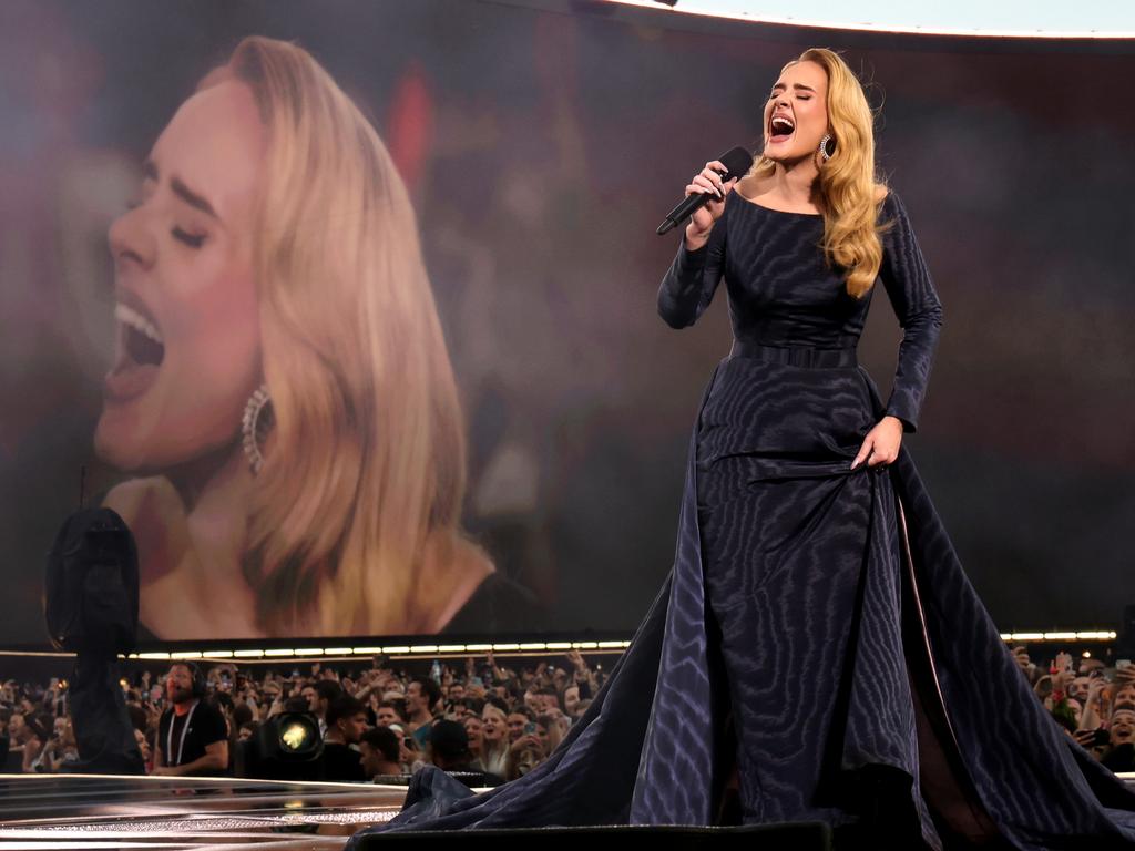 Adele performs onstage in Munich, Germany. Picture: Kevin Mazur/Getty Images for AD