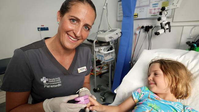 Alecka Miles from Perth is one of the first paramedics to be employed in a general practice surgery in Australia. Picture: Colin Murty