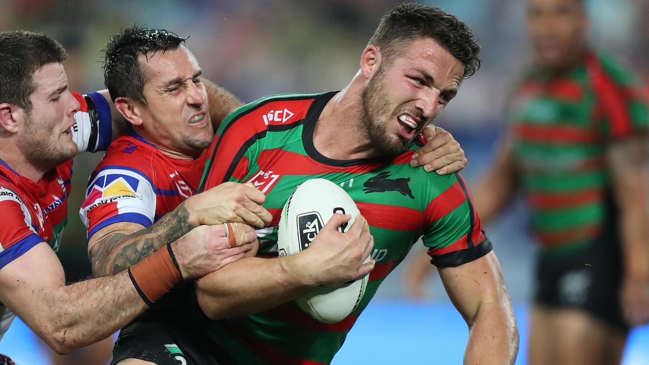 Souths star Sam Burgess.