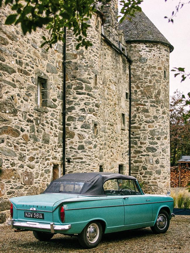 Outside Kilmartin Castle. Picture: Emily Sandifer.