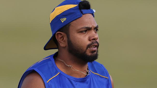 Willie Rioli has been training with the Eagles. Picture: Paul Kane/Getty Images