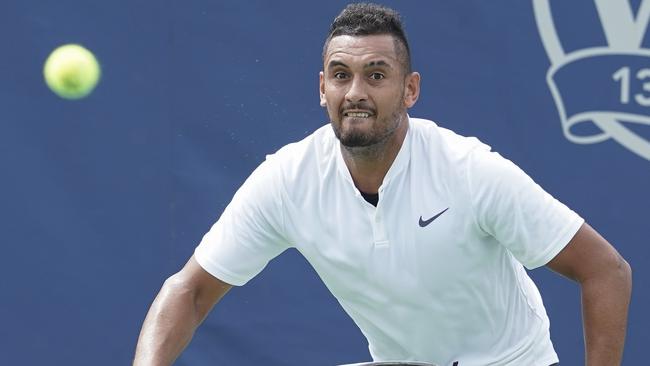 Nick Kyrgios should revel in the atmosphere at the US Open.