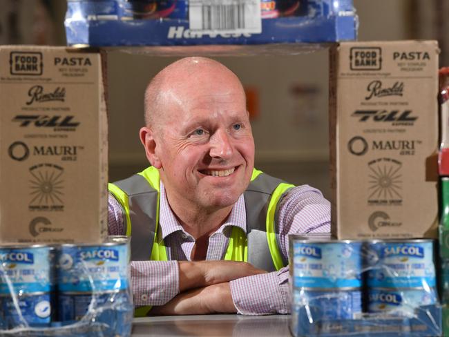 Foodbank SA chief executive Greg Pattinson said 102,718 South Australians accessed food from 790 charities, schools and childcare centres supplied by the organisation each month — up 21 per cent from the previous year.