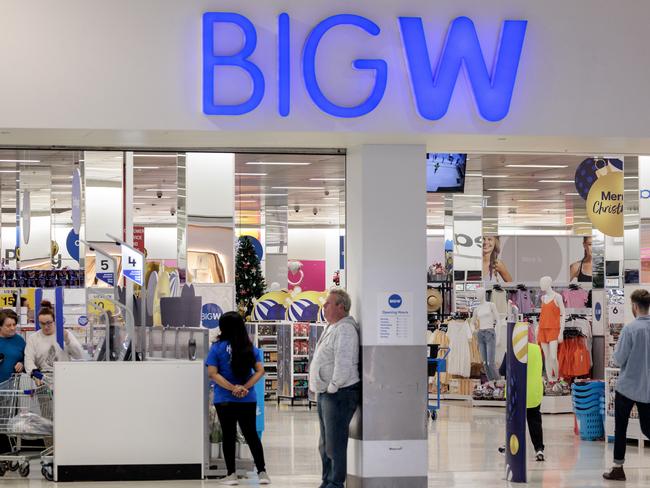 MELBOURNE, AUSTRALIA - NewsWire Photos DECEMBER 7, 2022: Major retailer Big W has come under fire over its Ã¢â¬ÅsexistÃ¢â¬Â pricing after a customer snapped a picture of identical products with different prices.Picture: NCA NewsWire / David Geraghty