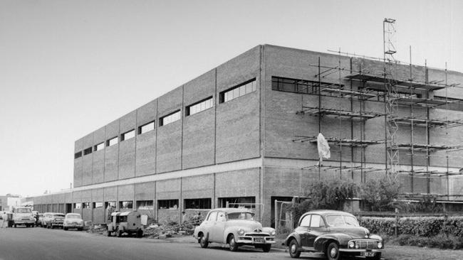 The Morris Moor site under construction in the 1950s.