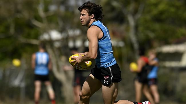 Andrew McGrath’s emergence as a midfielder has been a big plus for Essendon.